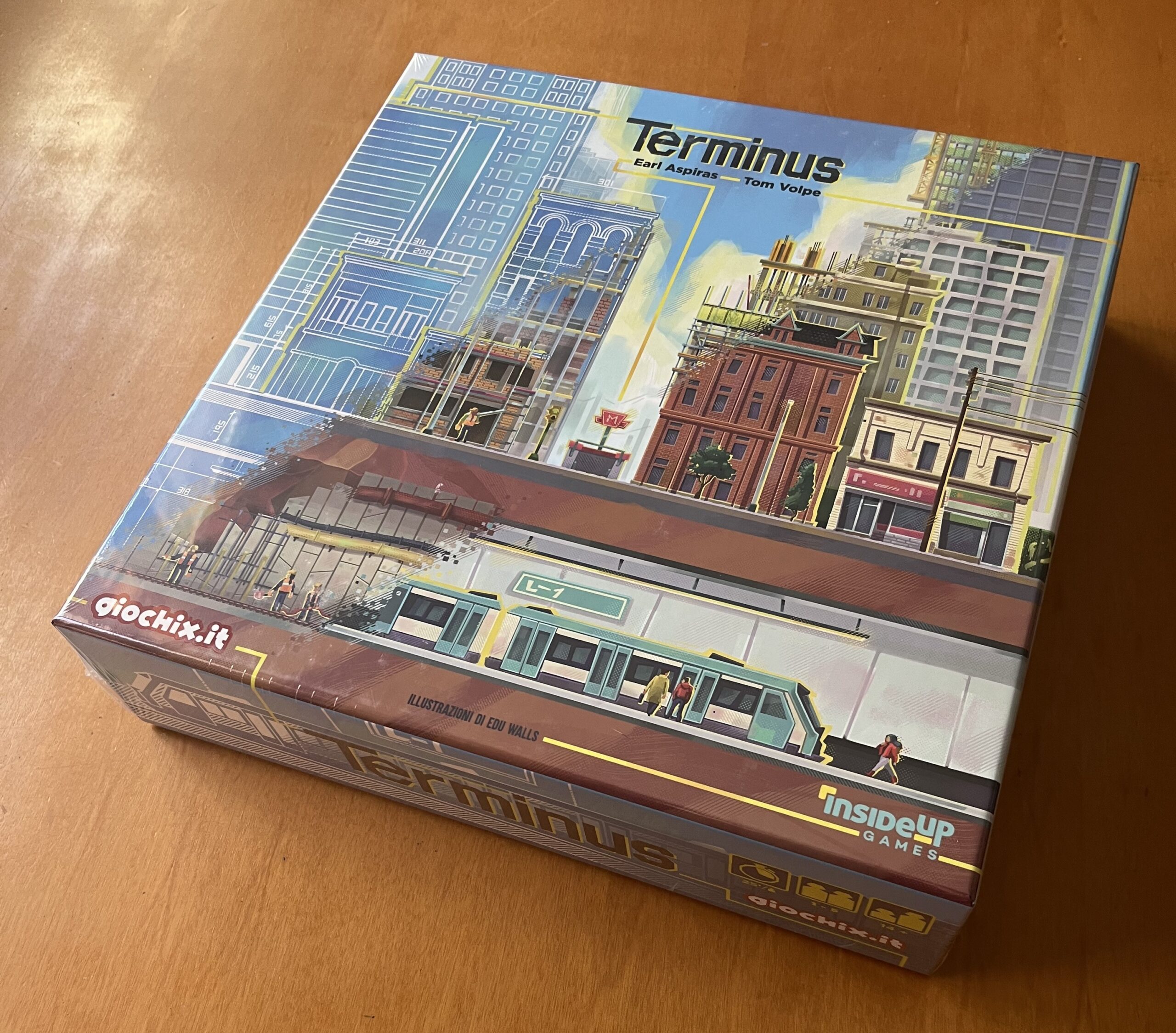 TERMINUS – in ITALIANO – Giochix – Gioco da tavolo – NUOVO SIGILLATO